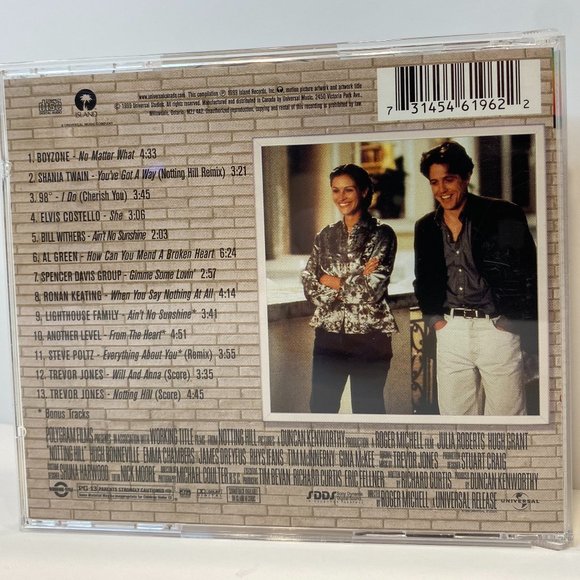 Notting Hill and Bridget Jones : The Edge of Reason Soundtrack: Various Artist - Picture 3 of 7